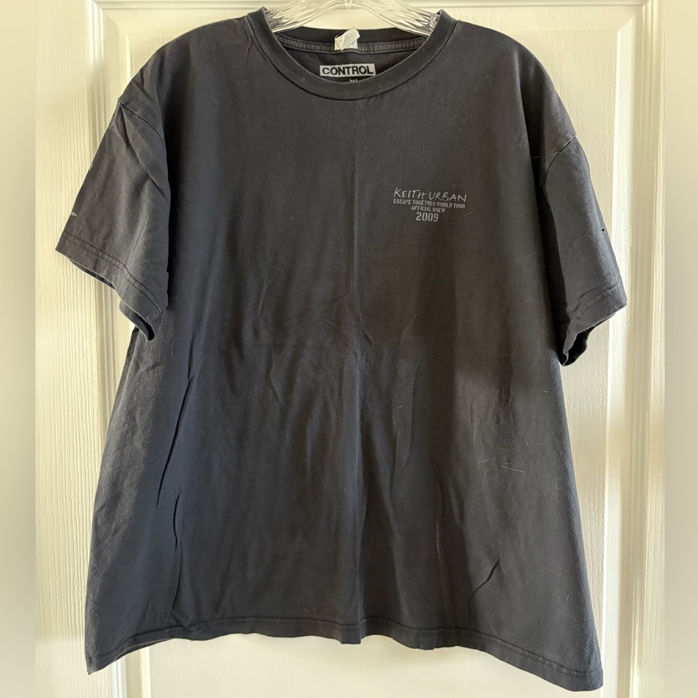 Keith Urban Concert Black T-Shirt